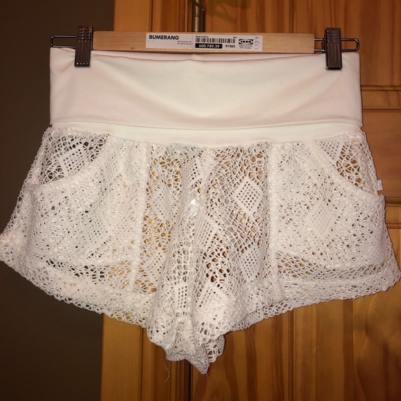 SWIMSUIT COVERUP SHORTS - Picture 2 of 3